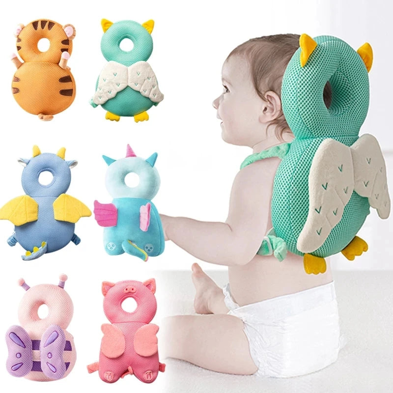 Cuscino per Zaino Con Protezione per La Testa Del Bambino 